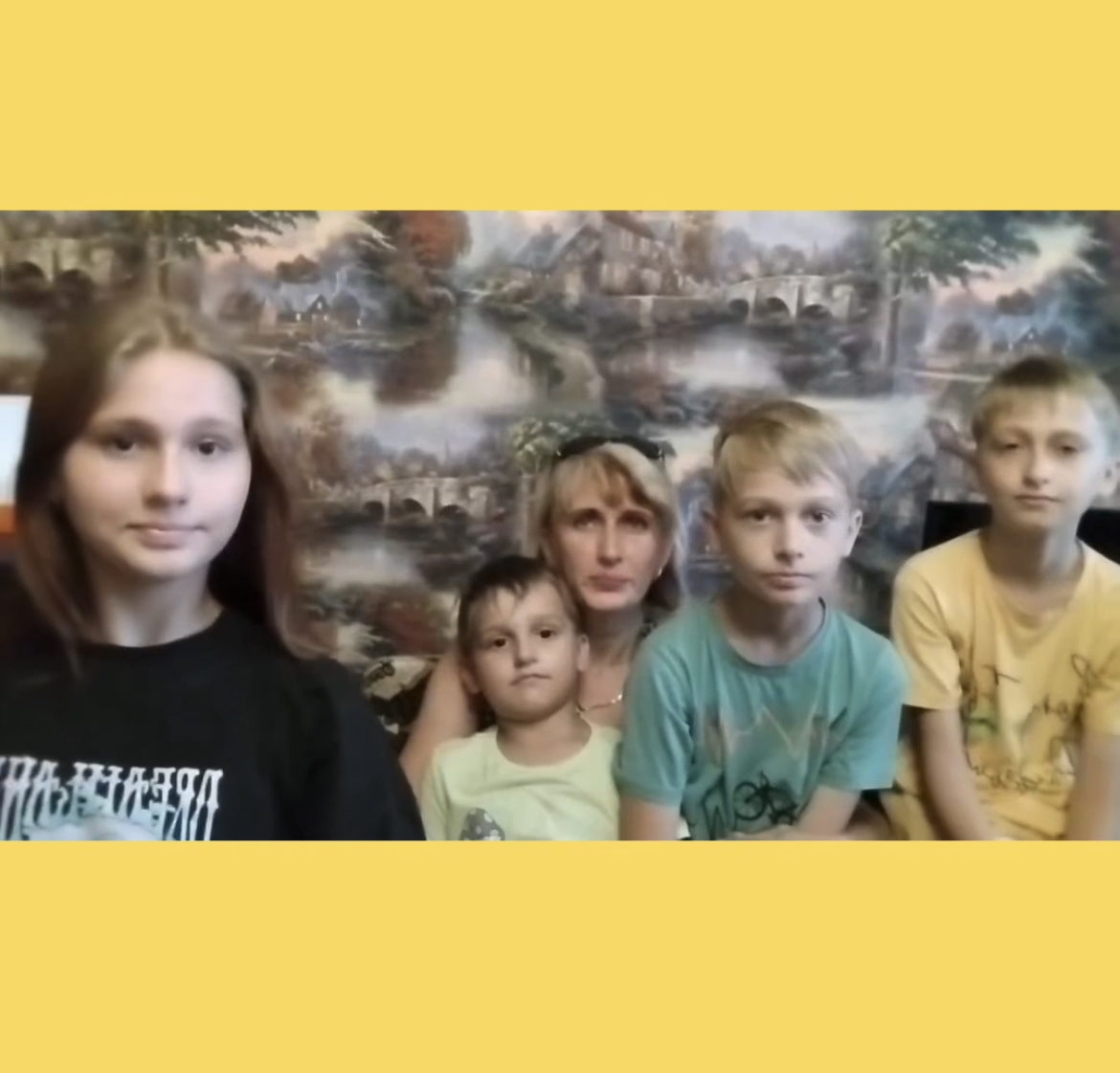 Help for a large family from Severodonetsk